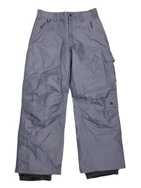 NIKE ACG Snow Pants Snowboard Ski Waterproof Winter Cargo Gray Pants Mens Medium